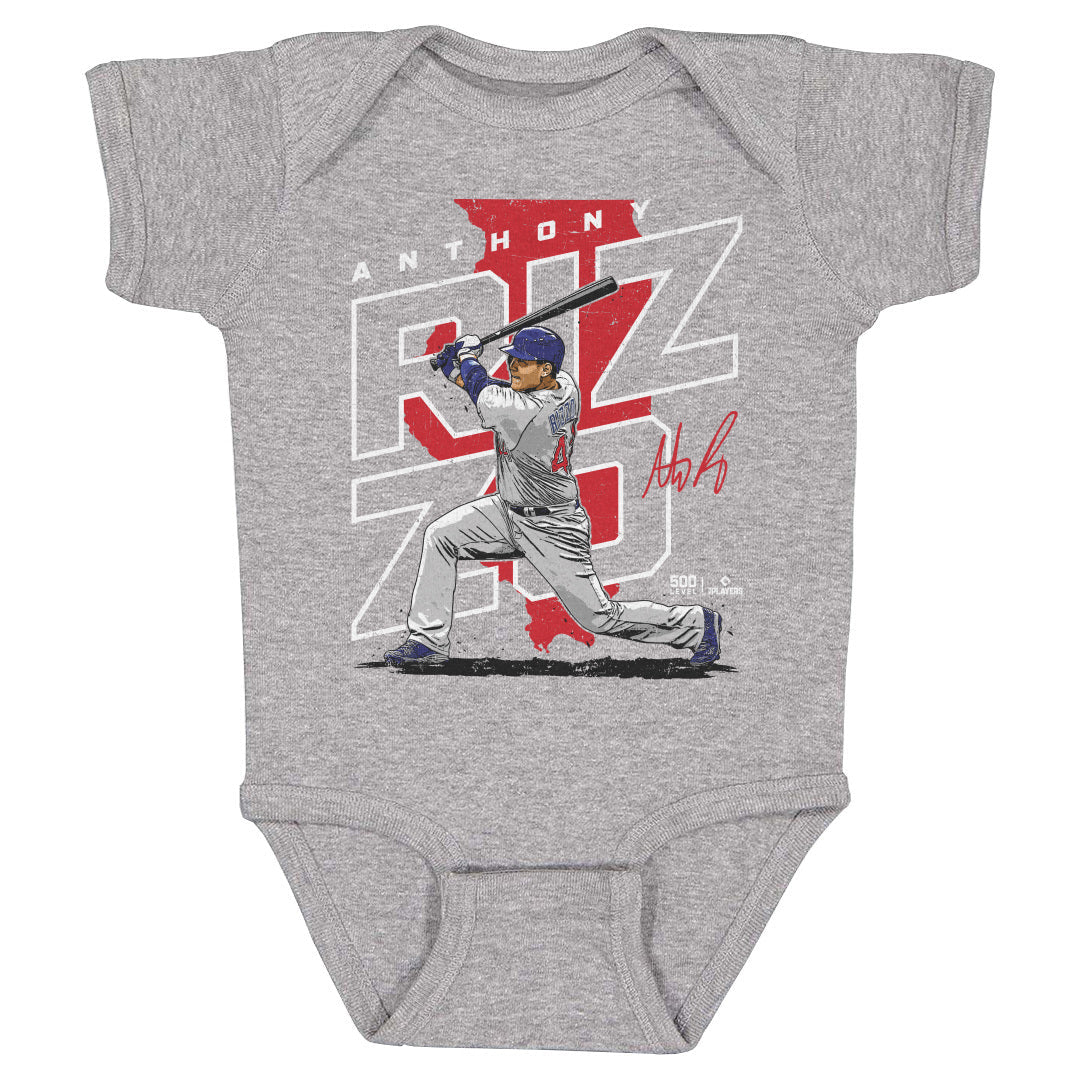 Anthony Rizzo Chicago C Player Map WHT