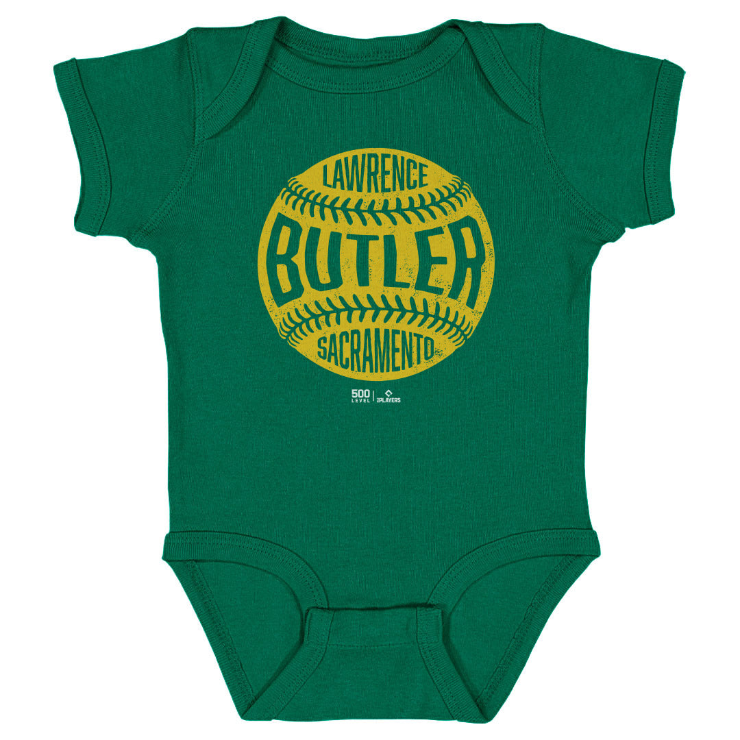 Lawrence Butler Sacramento Vintage Baseball WHT