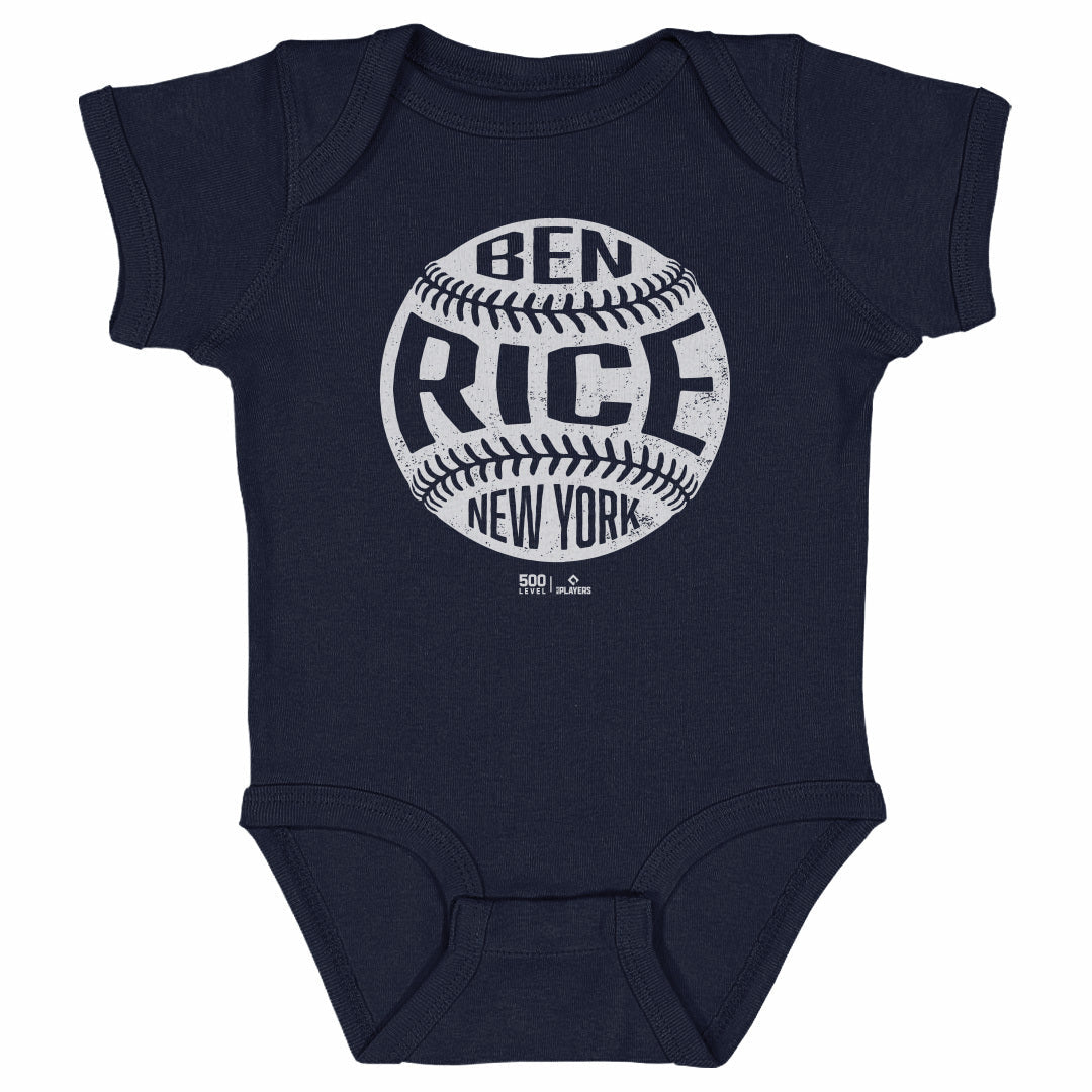 Ben Rice New York Y Vintage Baseball WHT