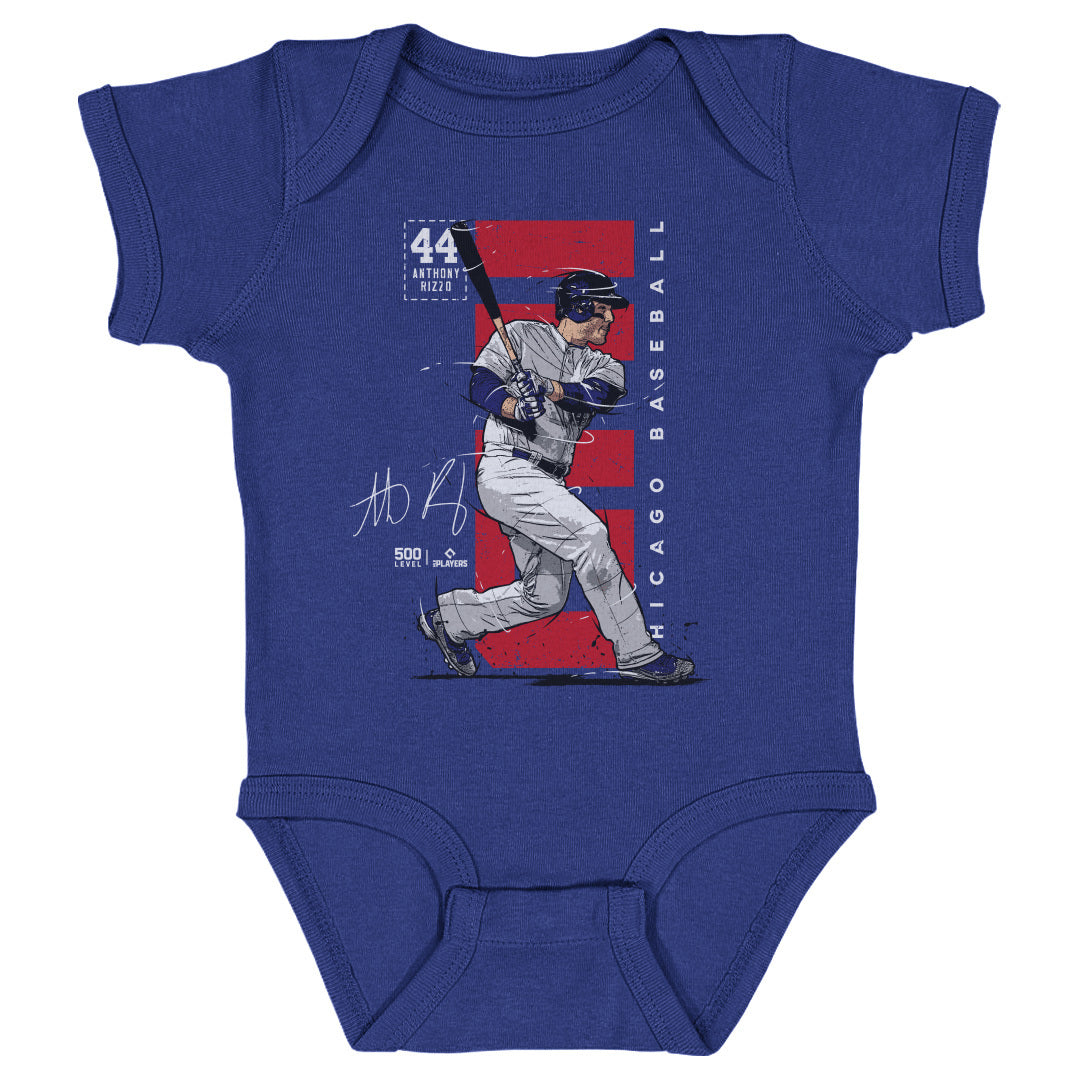 Anthony Rizzo Chicago C Vertical WHT