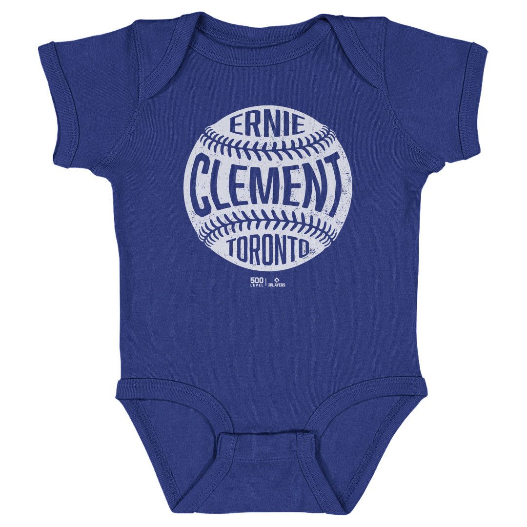 Ernie Clement Toronto Vintage Baseball WHT