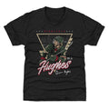 Quinn Hughes Minnesota Triangle Retro WHT