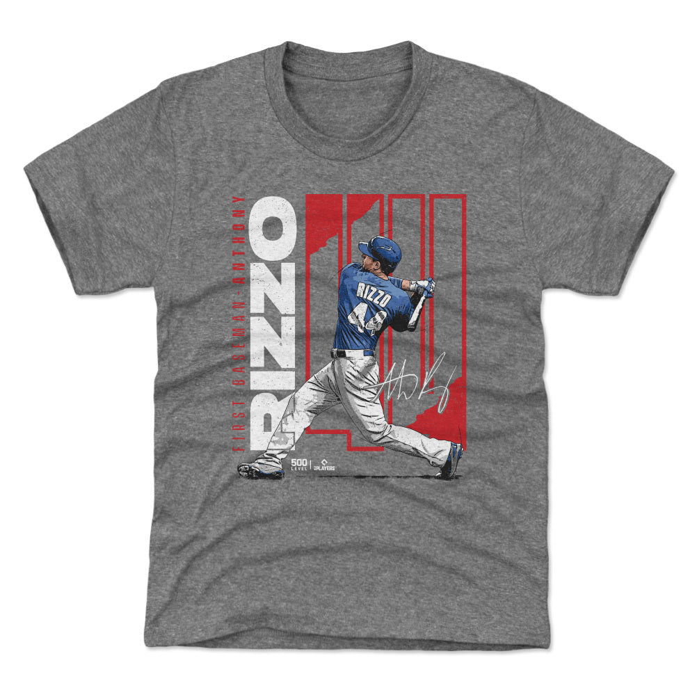 Anthony Rizzo Chicago C Stretch WHT
