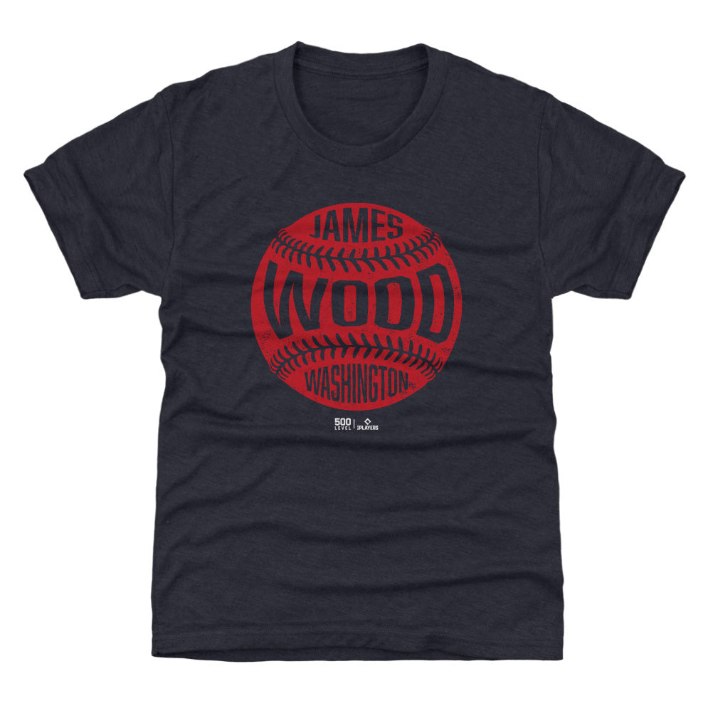 James Wood Washington Vintage Baseball WHT