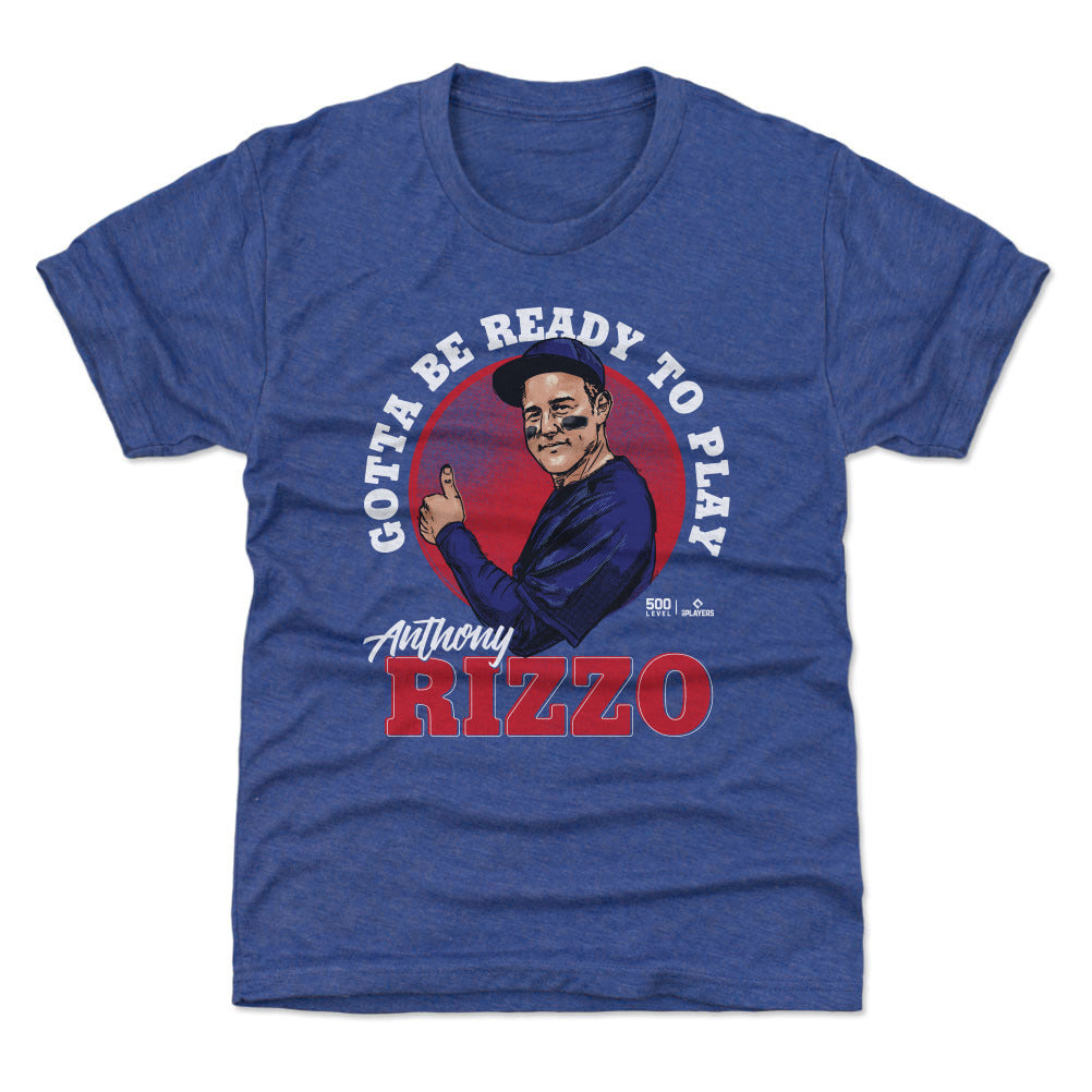 Anthony Rizzo Chicago C Ready To Play W WHT