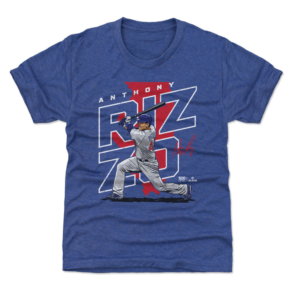 Anthony Rizzo Chicago C Player Map WHT
