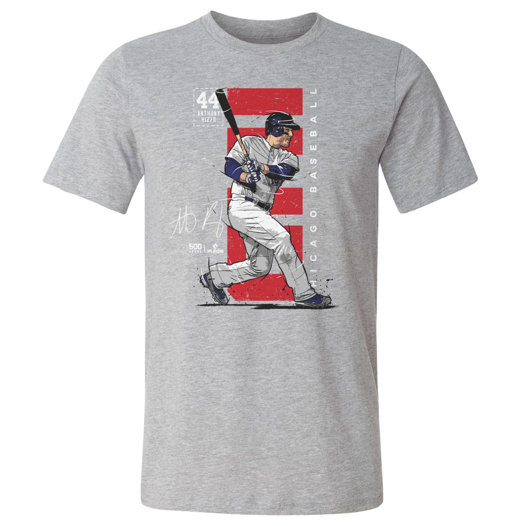 Anthony Rizzo Chicago C Vertical WHT