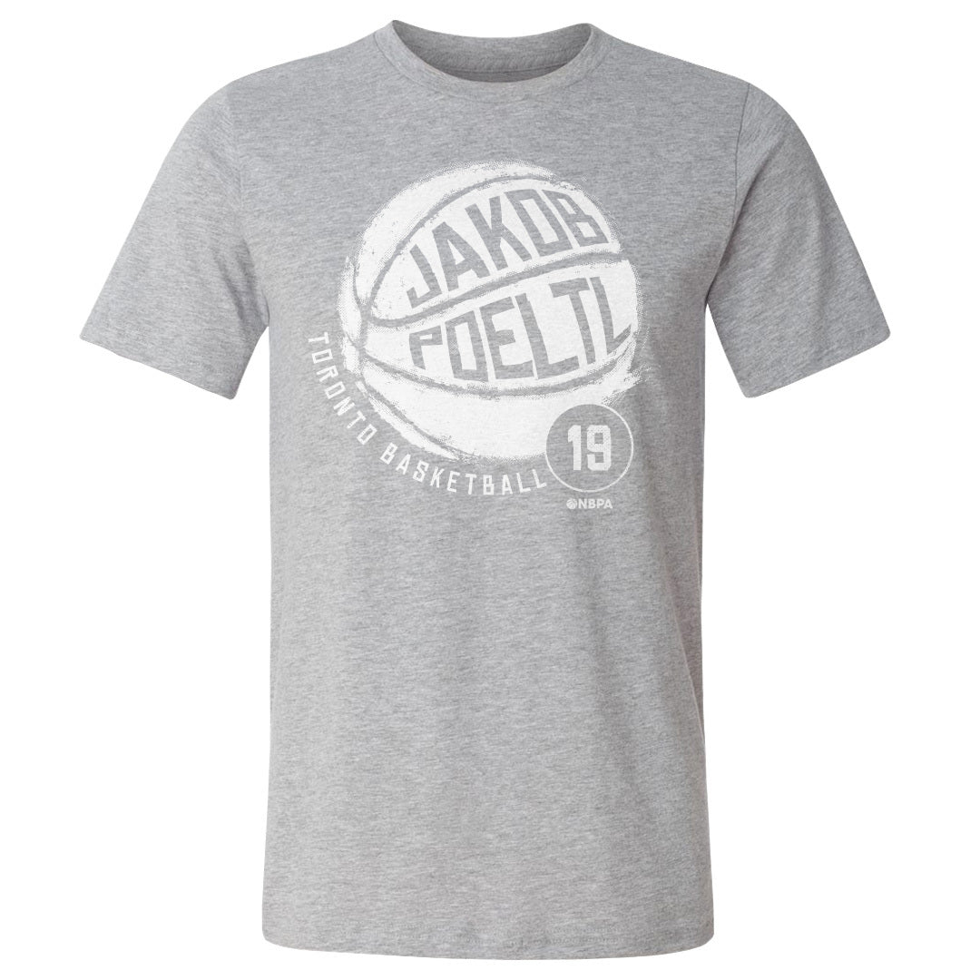 Jakob Poeltl Toronto Basketball WHT