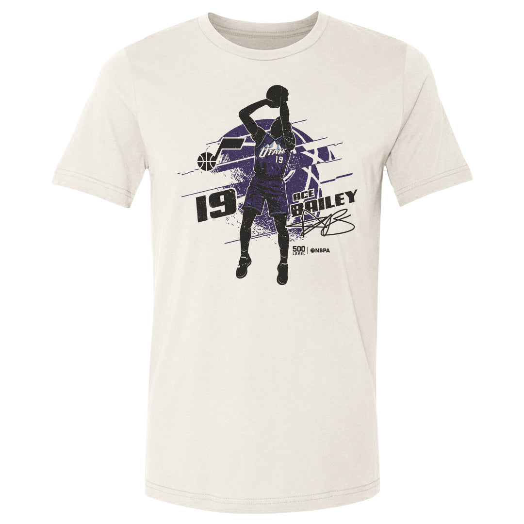 Ace Bailey Utah Jazz Silhouette