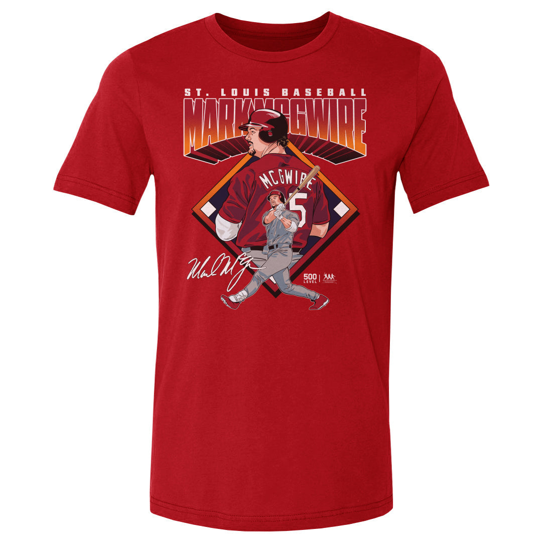 Mark McGwire St. Louis Baseball Diamond WHT