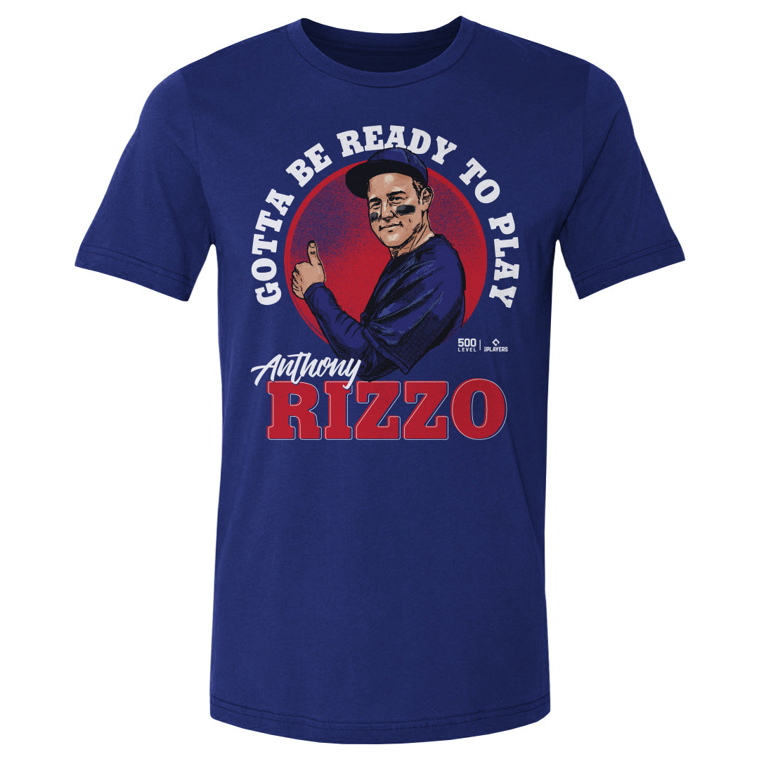 Anthony Rizzo Chicago C Ready To Play W WHT