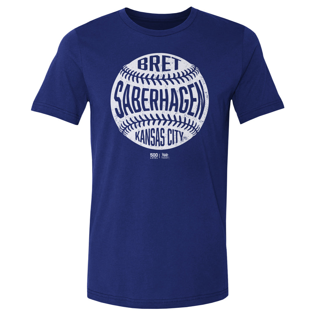 Bret Saberhagen Kansas City Vintage Baseball WHT