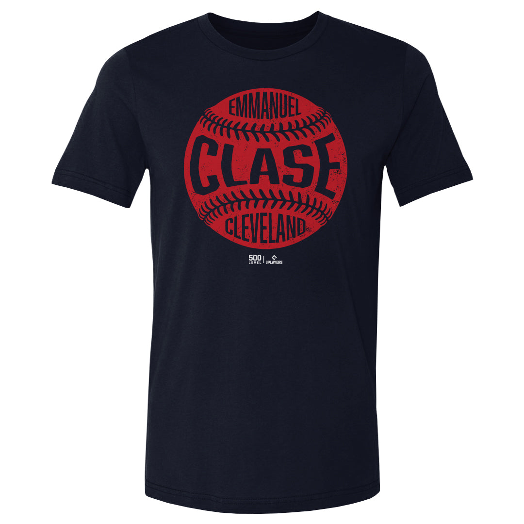 Emmanuel Clase Cleveland Vintage Baseball WHT