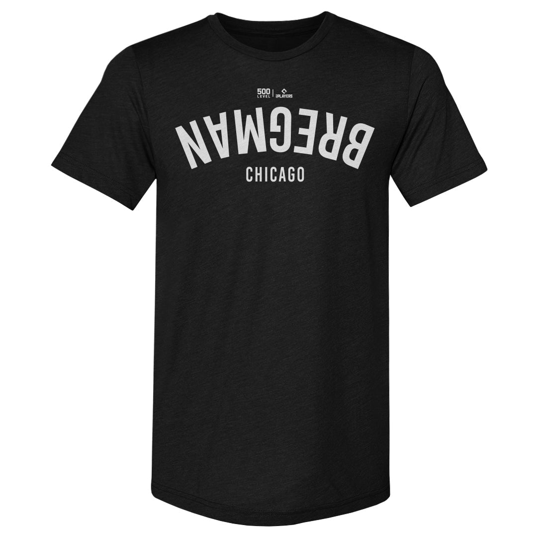 Alex Bregman Chicago C Invert WHT