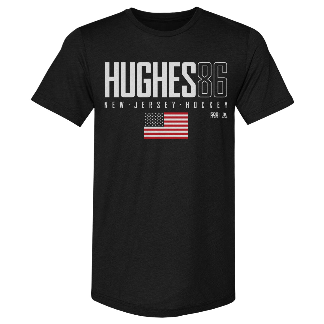 Jack Hughes New Jersey USA Elite WHT