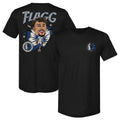 Cooper Flagg Dallas Mavericks Caricature F&B WHT