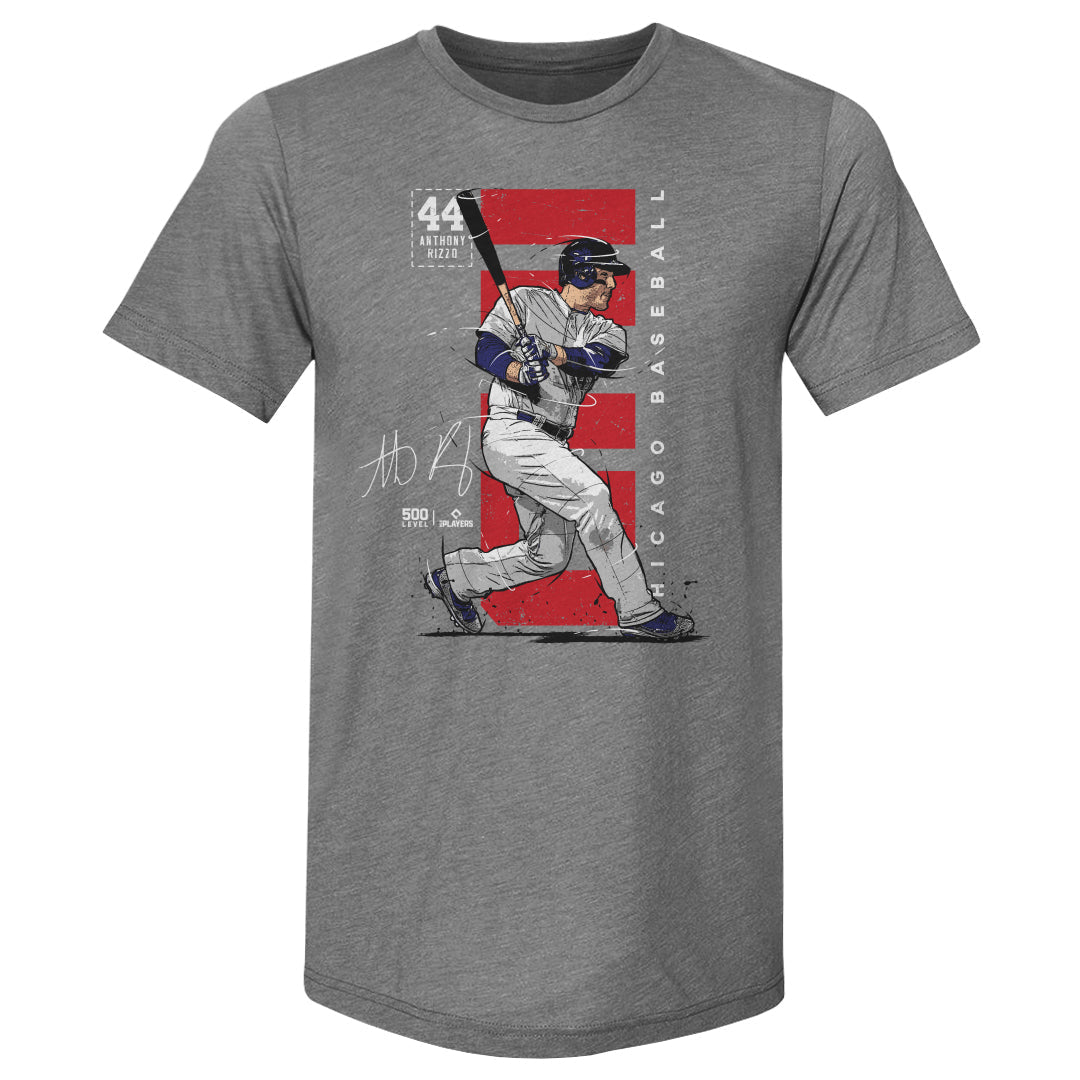 Anthony Rizzo Chicago C Vertical WHT