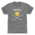 Rob Brown Pittsburgh 44 Sticks WHT