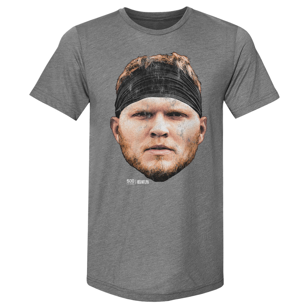 Aidan Hutchinson Detroit Vintage Head WHT