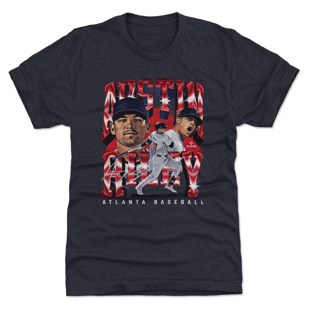 Austin Riley Atlanta Vintage WHT
