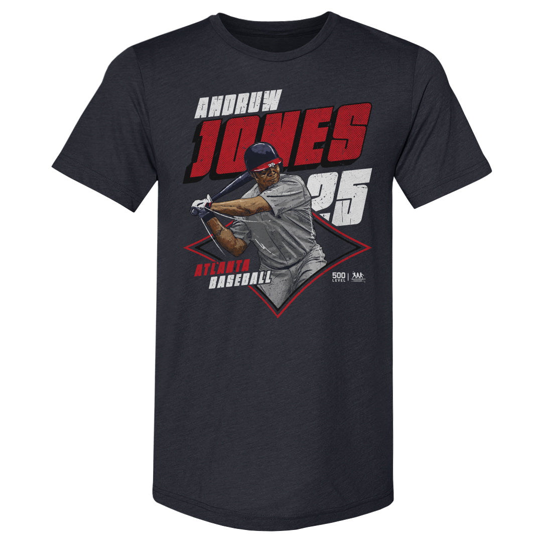Andruw Jones Atlanta Diamond WHT