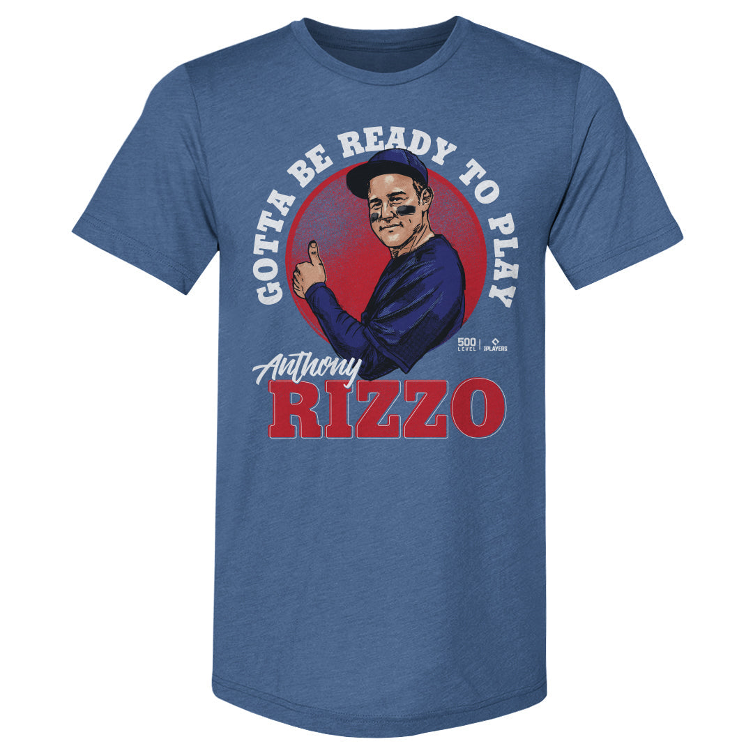Anthony Rizzo Chicago C Ready To Play W WHT