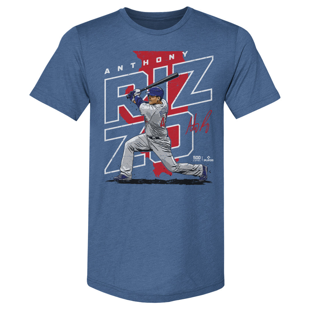 Anthony Rizzo Chicago C Player Map WHT