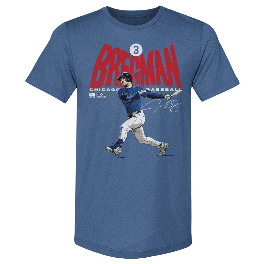 Alex Bregman Chicago C Comic WHT