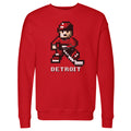 Detroit Hockey 8-bit WHT