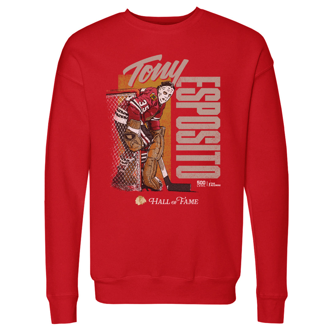 Tony Esposito Chicago Blackhawks H.O.F. Highlight WHT