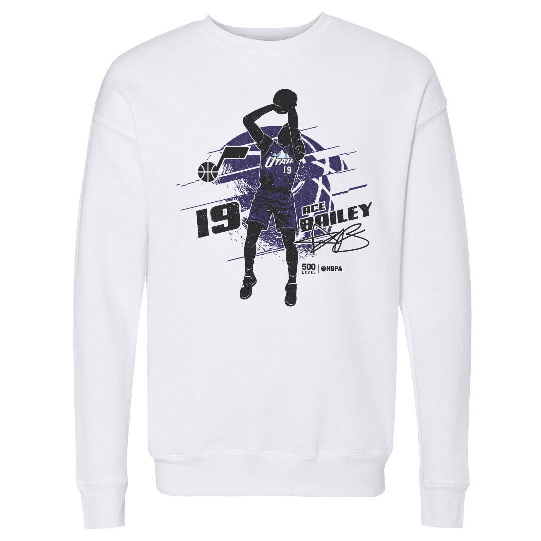 Ace Bailey Utah Jazz Silhouette