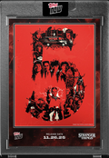2025 Topps Now Stranger Things #STRA-SSP05 Short Print Season 5 Cover Art Card