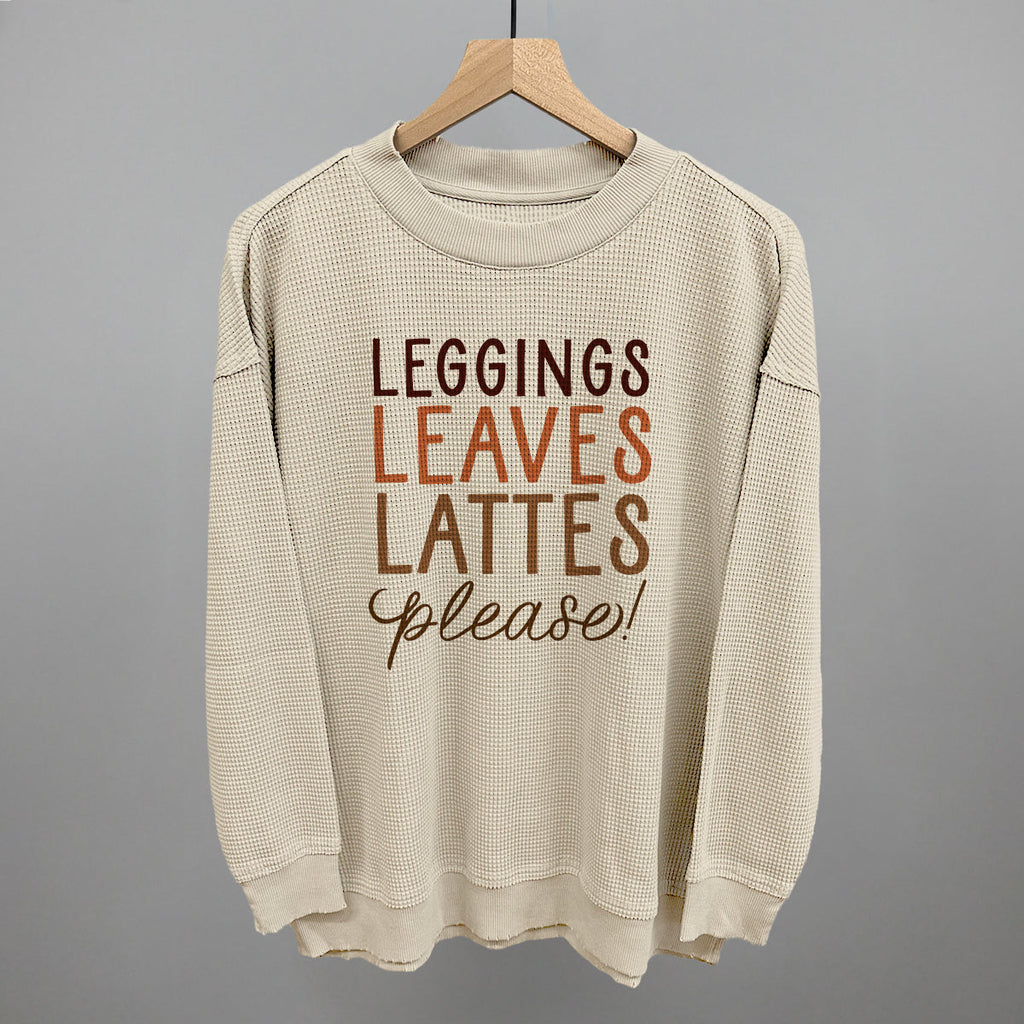 Leggings, Leaves, Lattes Please!