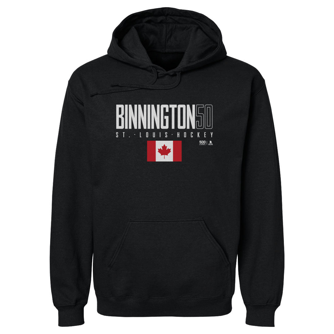 Jordan Binnington St. Louis Canada Elite WHT