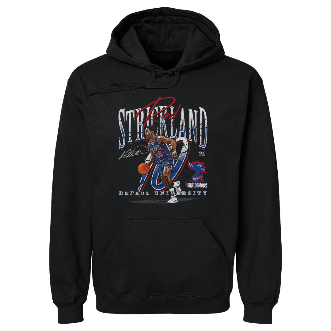 Rod Strickland DePaul Blue Demons Throwback WHT