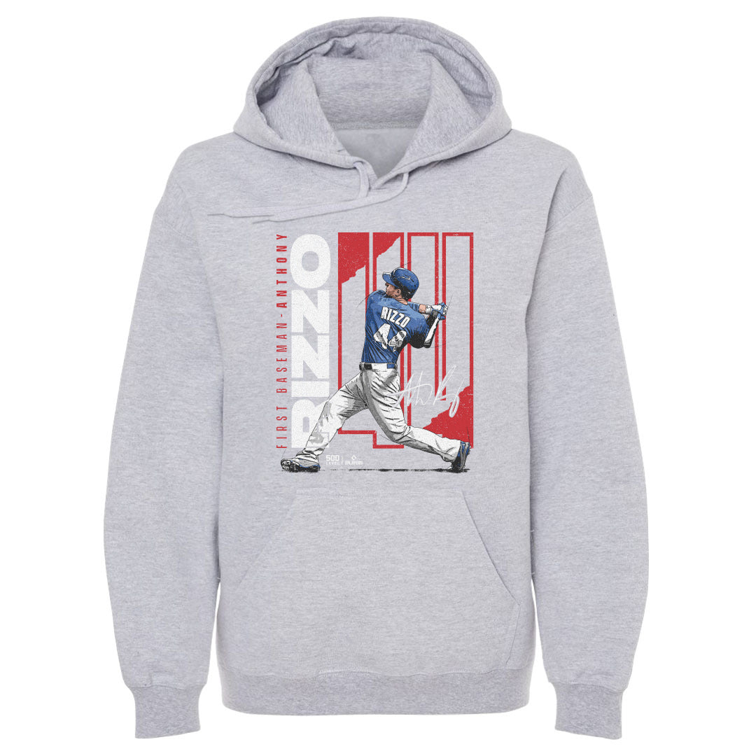 Anthony Rizzo Chicago C Stretch WHT