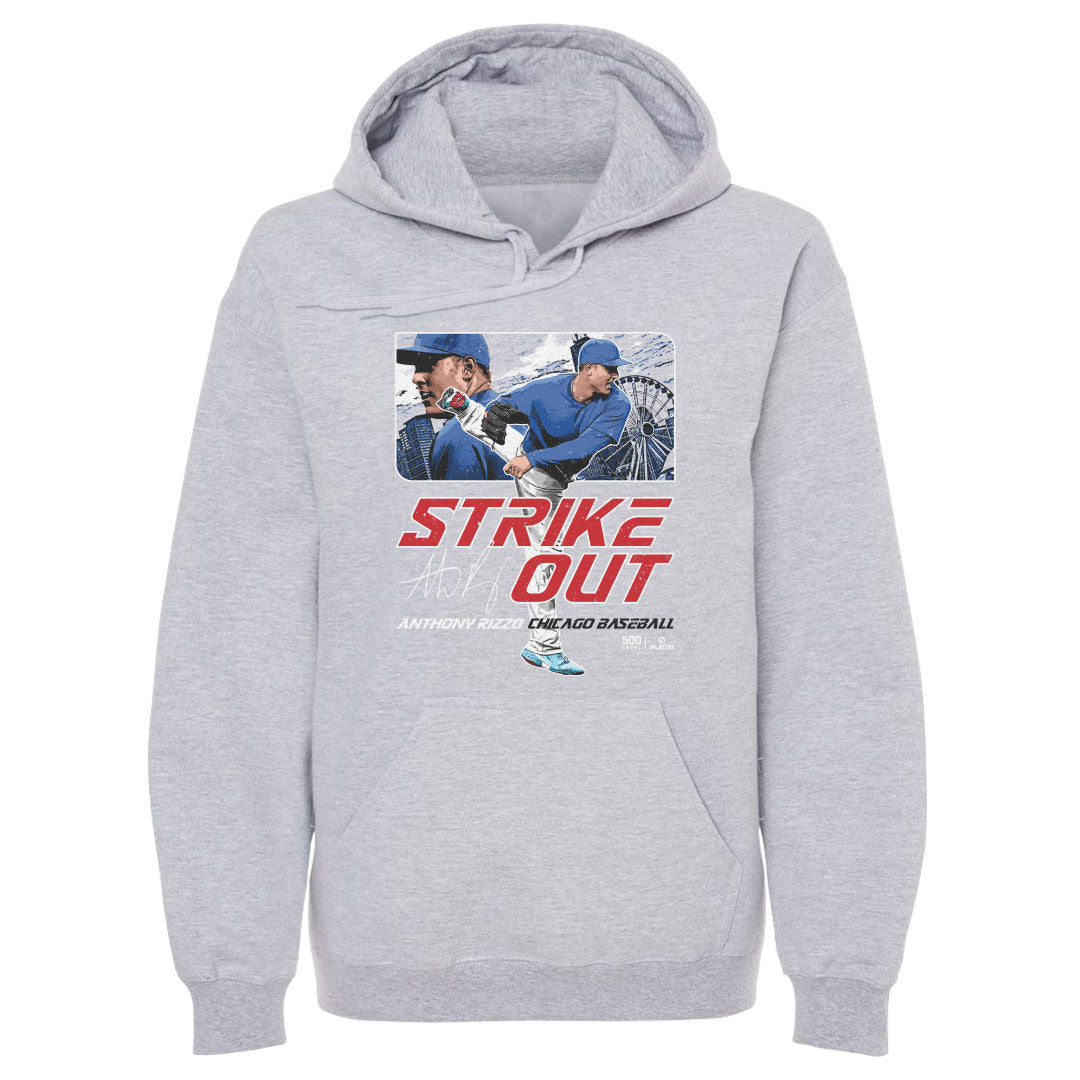 Anthony Rizzo Chicago C Strikeout WHT