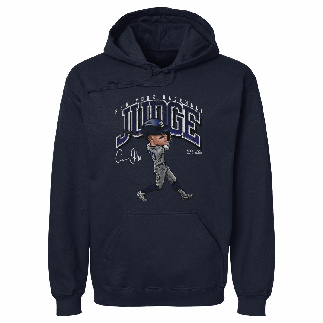 Aaron Judge New York Y Cartoon WHT