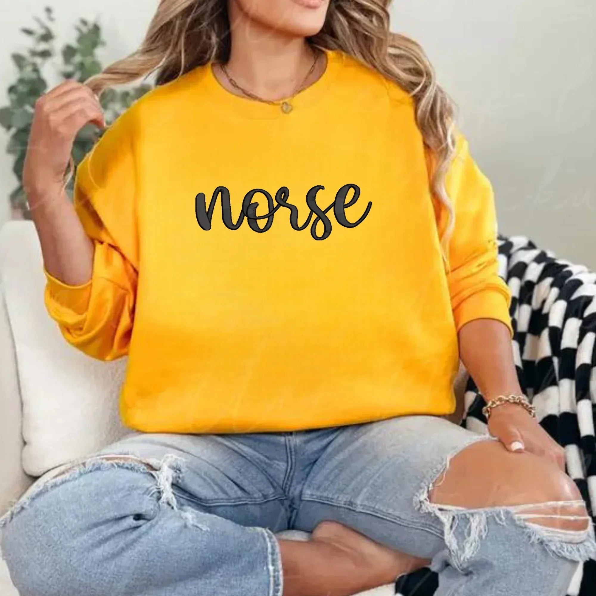 norse 3D Puff Embroidered Shirt