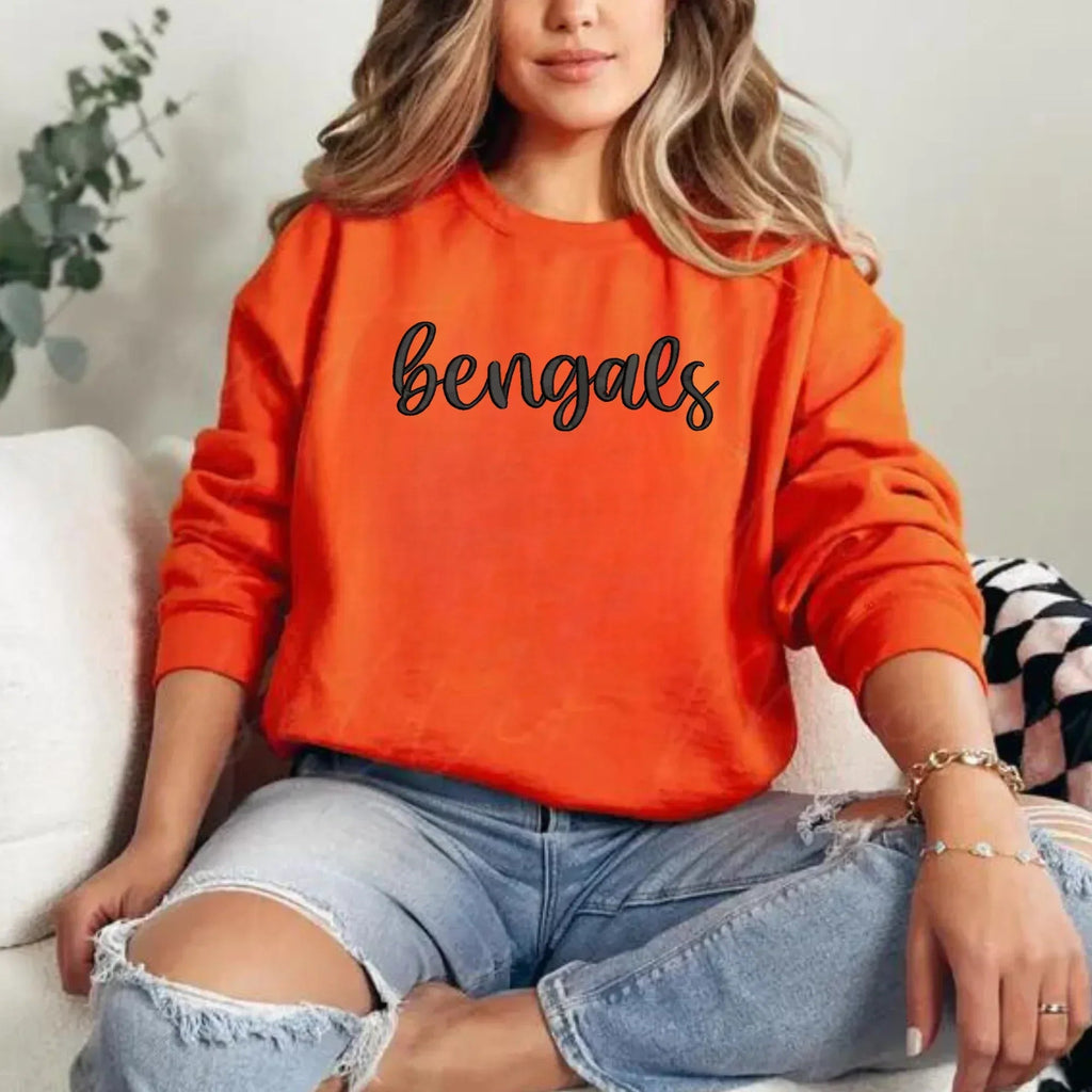 bengals 3D Puff Embroidered Shirt