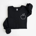 Apple Left Chest Embroidered Sweatshirt | QUICK SHIP