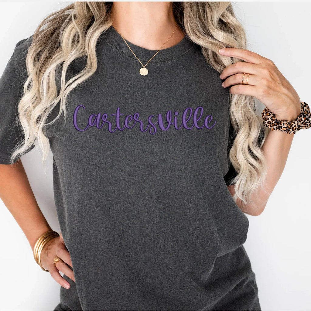 Cartersville 3D Puff Embroidered Shirt