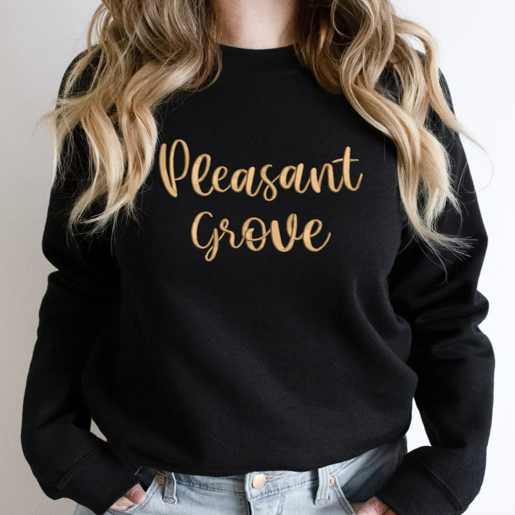 Pleasant Grove 3D Puff Embroidered Shirt