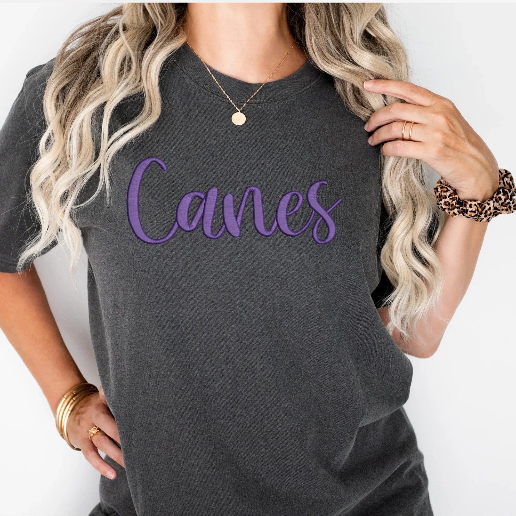 Canes 3D Puff Embroidered Shirt