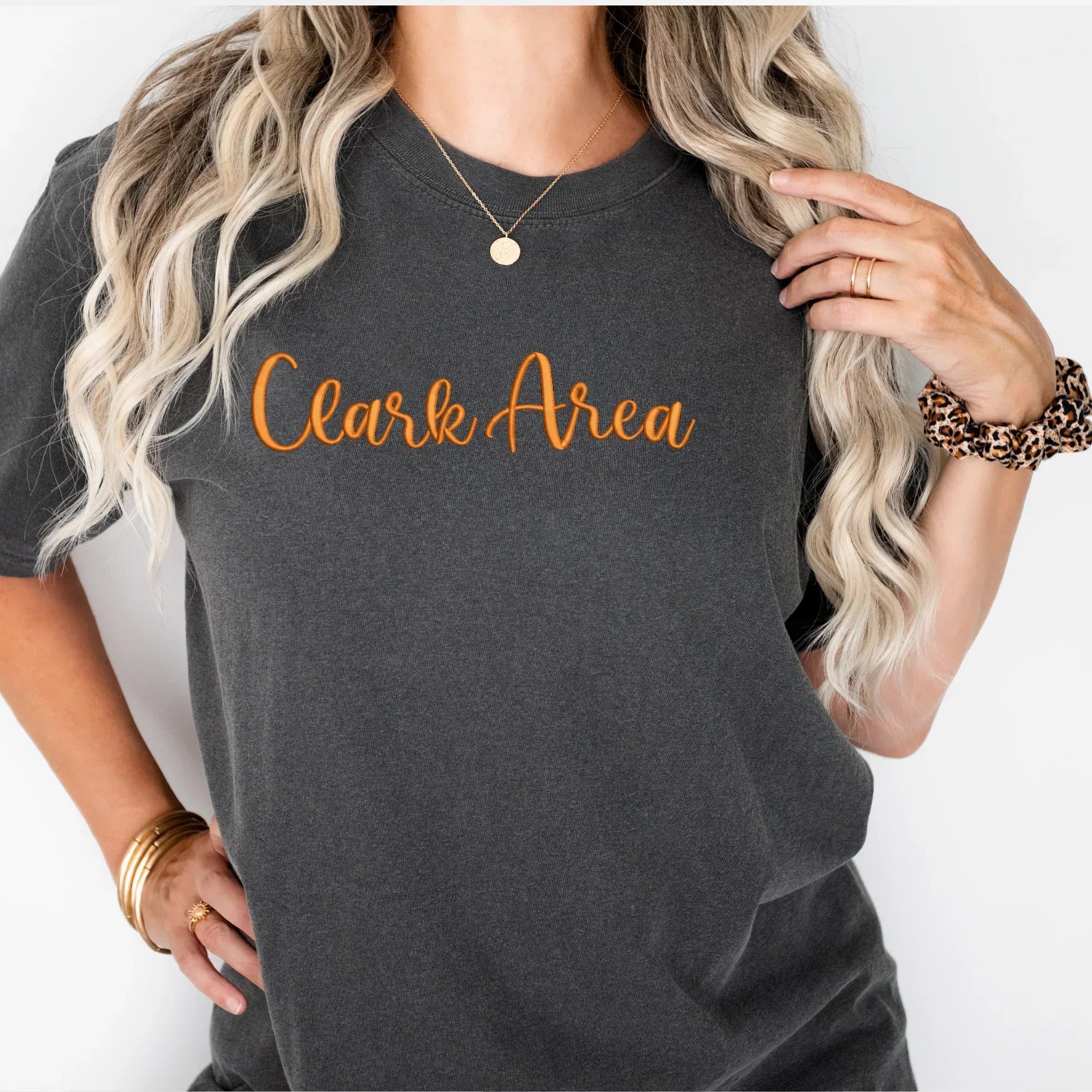 Clark Area 3D Puff Embroidered Shirt