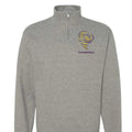 Taylorville Embroidered Quarter Zip Fleece Sweatshirt