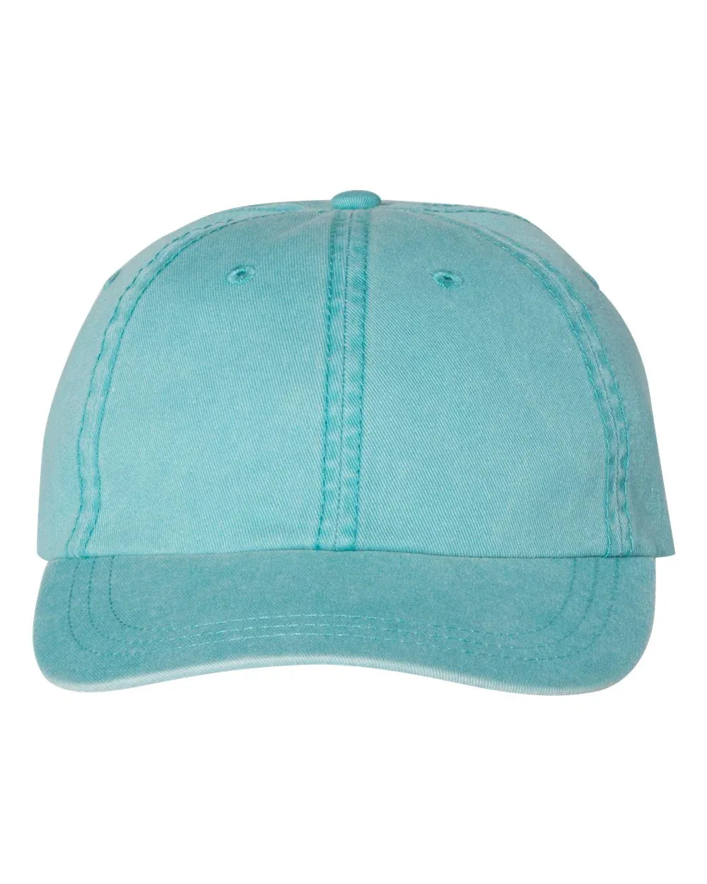 Embroidered Varsity Style Pigment-Dyed Twill Hat | Quick Ship