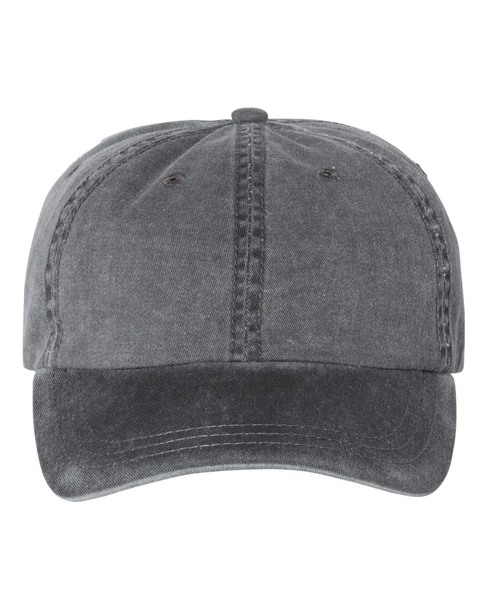 Embroidered Varsity Style Pigment-Dyed Twill Hat | Quick Ship