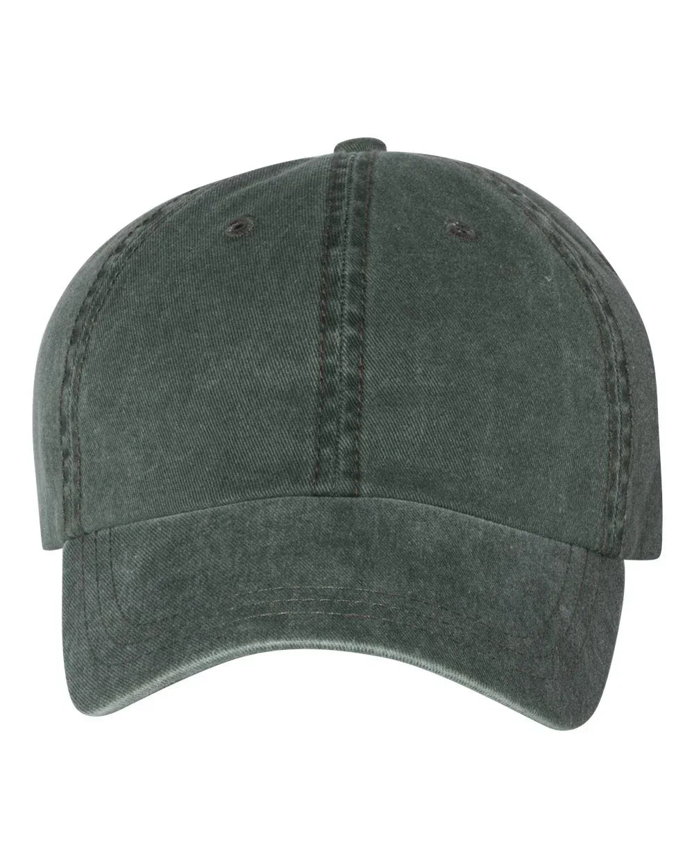 Embroidered Monogram Pigment-Dyed Twill Hat | Quick Ship