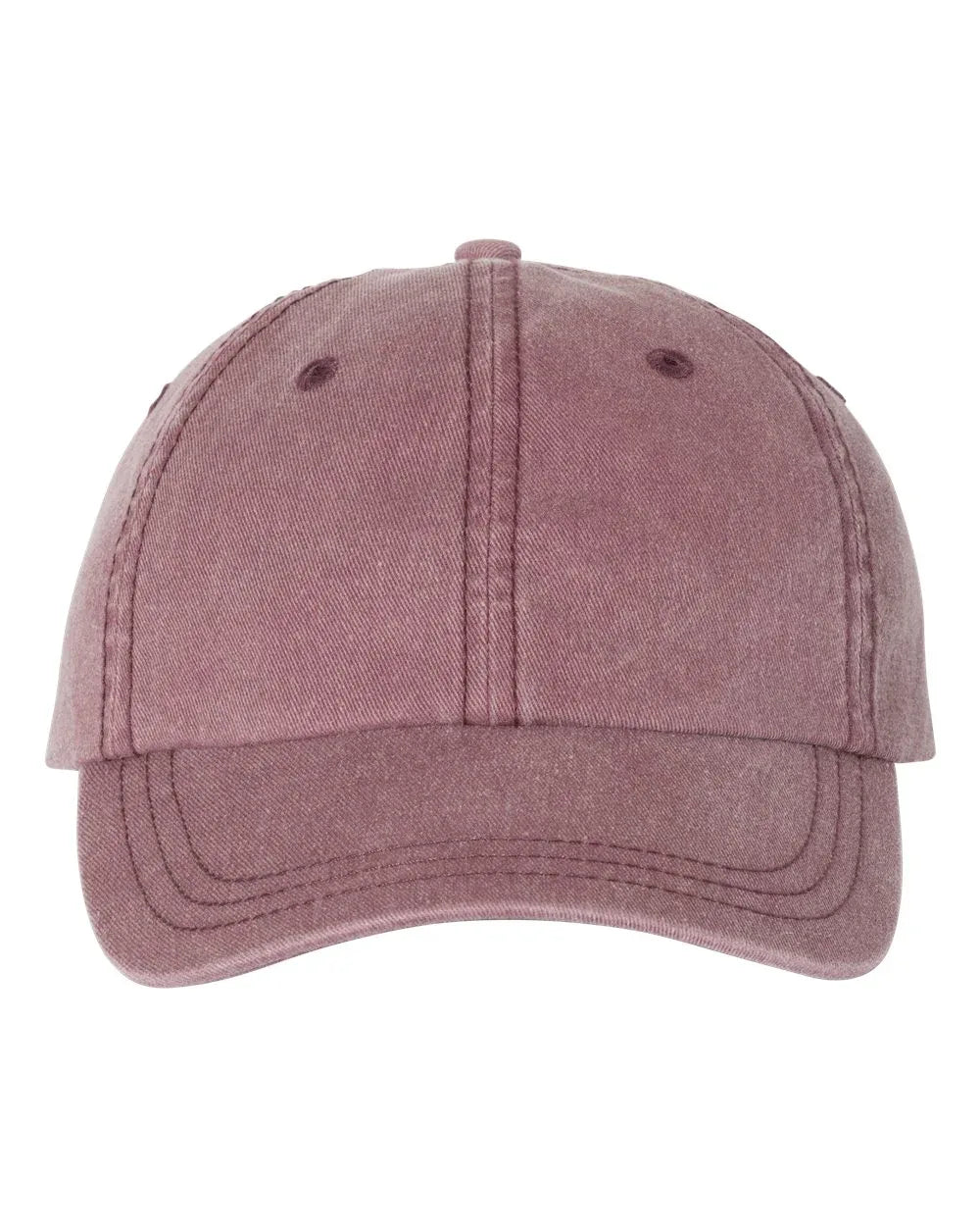 Embroidered Varsity Style Pigment-Dyed Twill Hat | Quick Ship